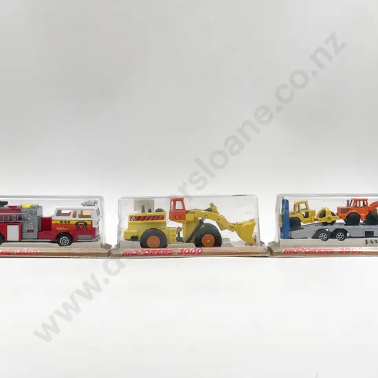 Majorette 3000 Three Boxed Models