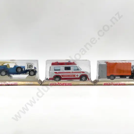 Majorette 3000 Three Boxed Models