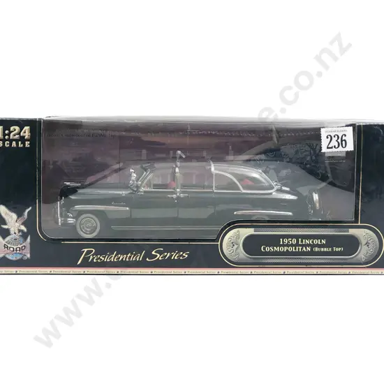 Road Signature Boxed Presidential Series 1:24 1950 Lincoln Cosmopolitan