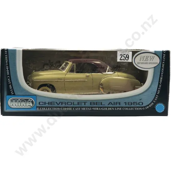 Mira Boxed New Millennium 1:18 Chevrolet Bel Air 1950