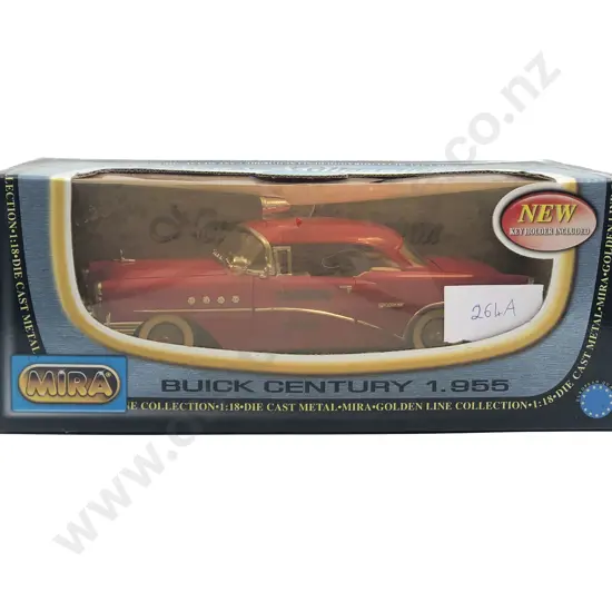 Mira Boxed New Millennium 1:18 Buick Century 1955 Fire Chief