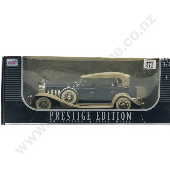Anson Boxed Prestige Edition 1:18 1932 Cadillac Sport Phaeton