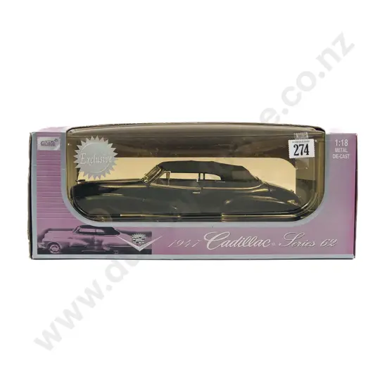 Anson Boxed 1:18 1947 Cadillac Series 62