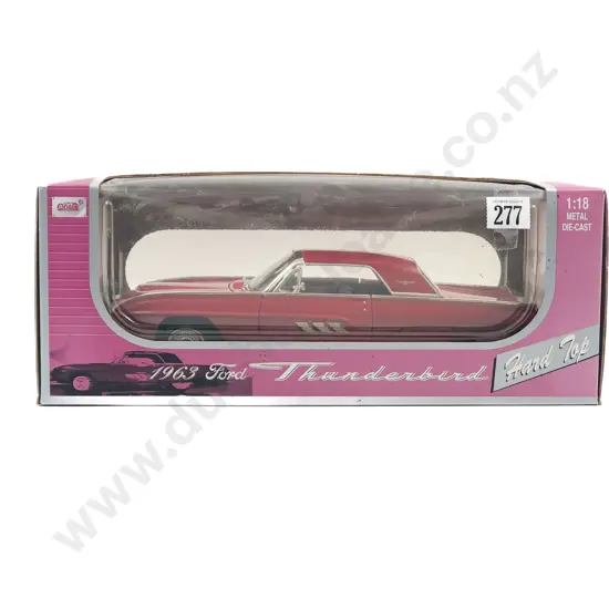 Anson Boxed 1:18 1963 Ford Thunderbird