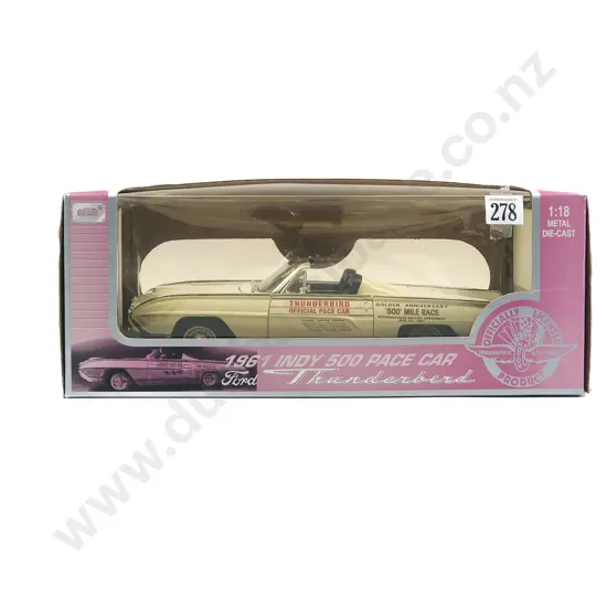 Anson Boxed 1:18 1961 Ford Thunderbird Indy 500