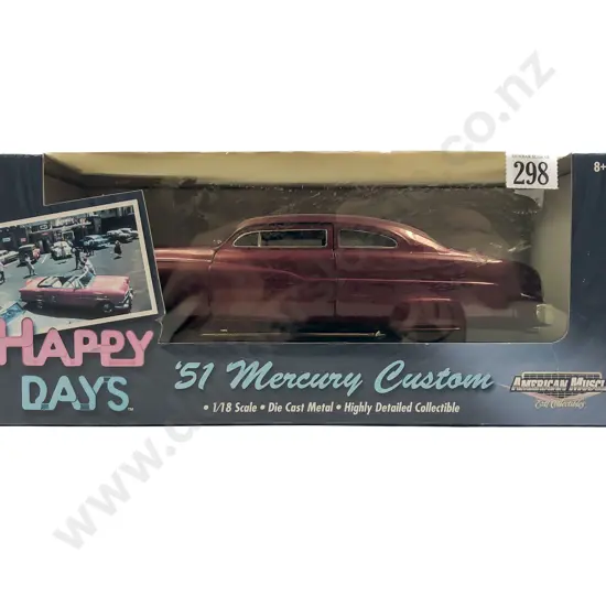 Ertl American Muscle Boxed 1:18 Happy Days '51 Mercury Custom