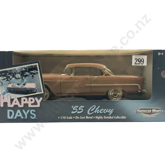 Ertl American Muscle Boxed 1:18 Happy Days '55 Chevy
