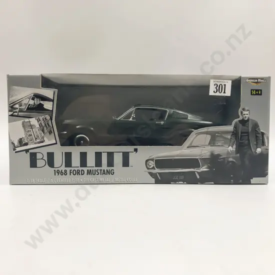 Ertl American Muscle Boxed 1:18 "Bullitt" 1968 Ford Mustang