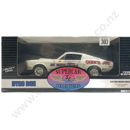 Ertl American Muscle Boxed 1:18 SC Dyno Don Nicholson Mustang