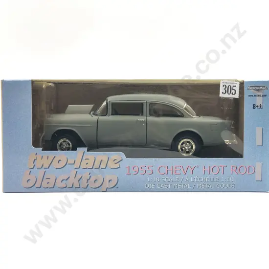 Ertl American Muscle Boxed 1:18 1955 Chevy Hot Rod