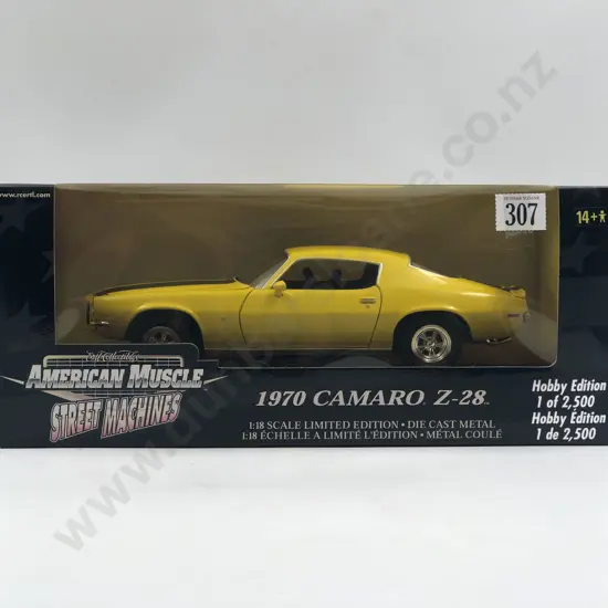 Ertl American Muscle Boxed 1:18 Street Machines 1970 Camaro Z-28