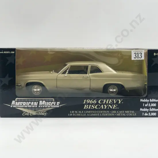 Ertl American Muscle Boxed 1:18 1966 Chevy Biscayne
