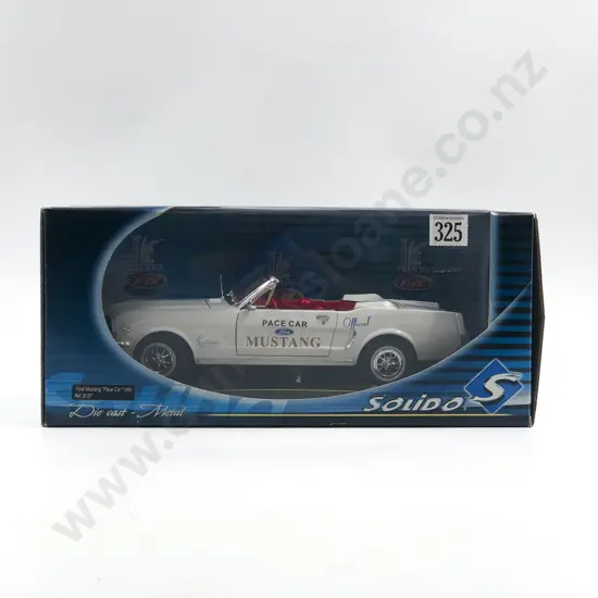 Solido Boxed 1.18 8157 Ford Mustang 'Pace Car' 1964