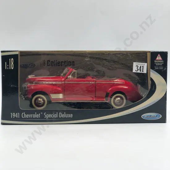 Welly Boxed 1:18 1941 Chevrolet Special Deluxe