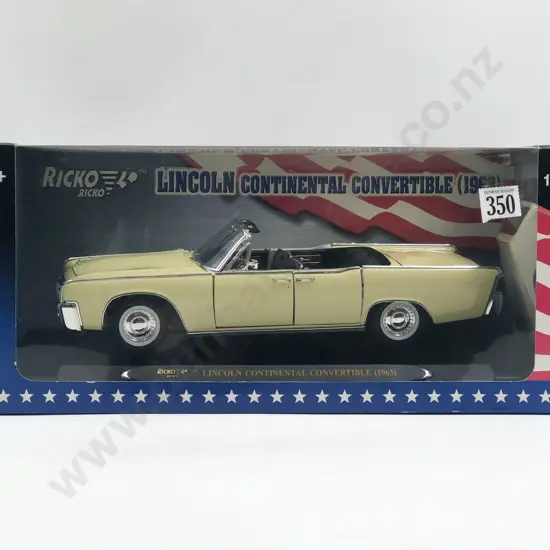 Ricko Boxed 1:18 Lincoln Continental Convertible (1963)