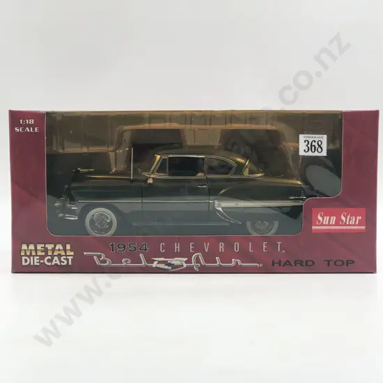 Sun Star Boxed 1:18 1954 Chevrolet  Bel Air Hard Top