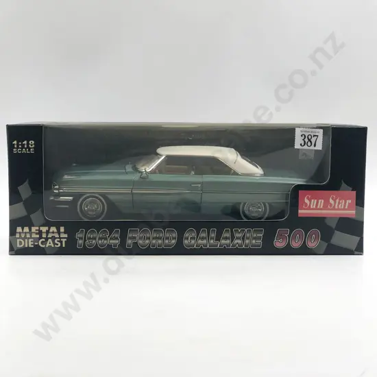Sun Star Boxed 1:18 1964 Ford Galaxie 500