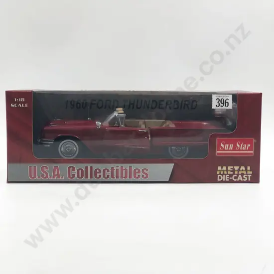 Sun Star Boxed 1:18 1960 Ford Thunderbird