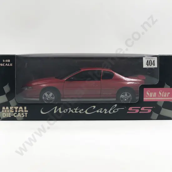 Sun Star Boxed 1:18 2003 Monte Carlo SS