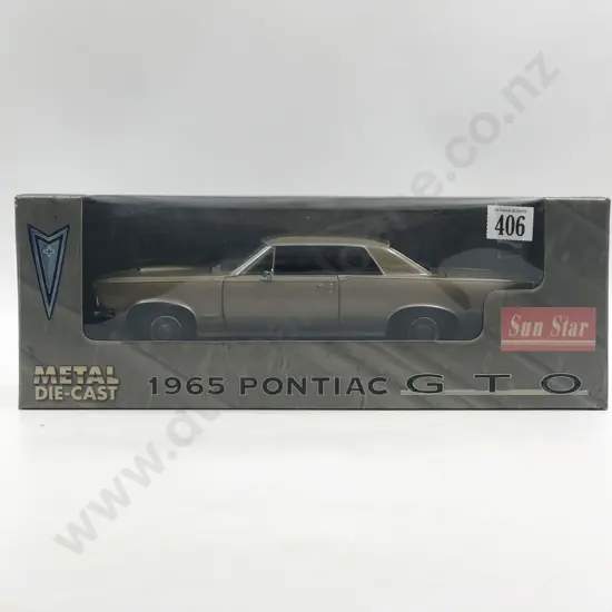 Sun Star Boxed 1:18 1965 Pontiac GTO