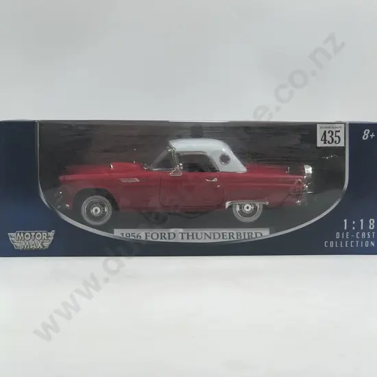 Motor Max Boxed 1:18 1956 Ford Thunderbird