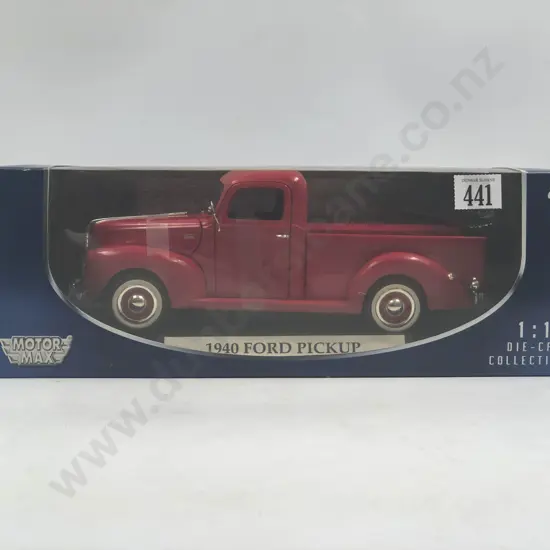 Motor Max Boxed 1:18 1940 Ford Pickup