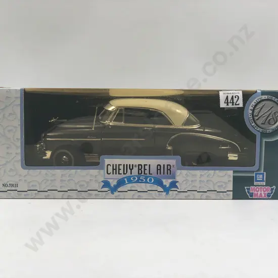 Motor Max Boxed 1:18 1950 Chevy Bel Air