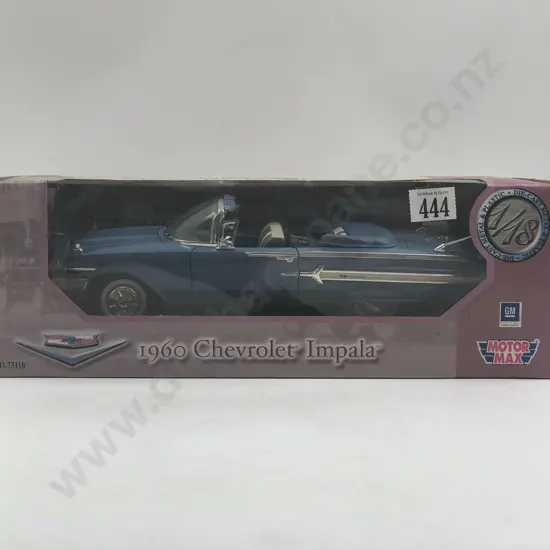 Motor Max Boxed 1:18 1960 Chevrolet Impala