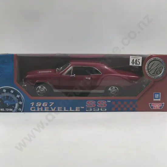 Motor Max Boxed 1:18 1967 Chevelle SS 396