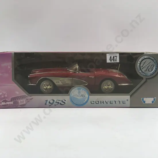 Motor Max Boxed 1:18 1958 Corvette