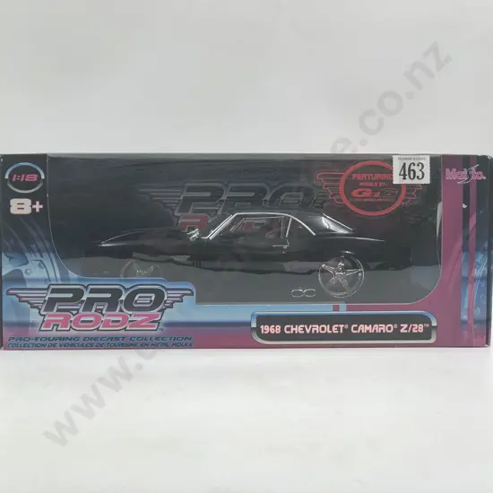 Maisto Pro Rodz Boxed 1:18 1968 Chevrolet Camaro Z/28