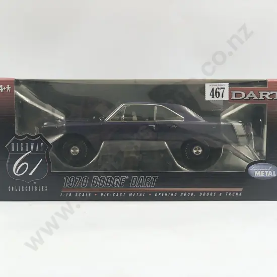 Highway 61 Boxed 1:18 1970 Dodge Dart