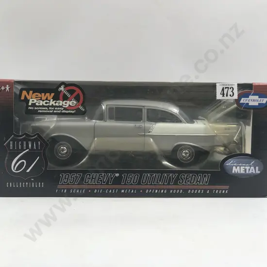 Highway 61 Boxed 1:18 1957 Chevy 150 Utility Sedan