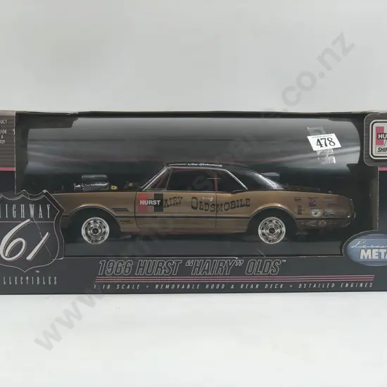 Highway 61 Boxed 1:18 1966 "Hairy" Olds