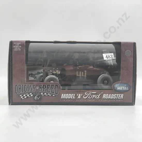 Highway 61 Origins of Speed Boxed 1:18 Model 'A' Ford Roadster