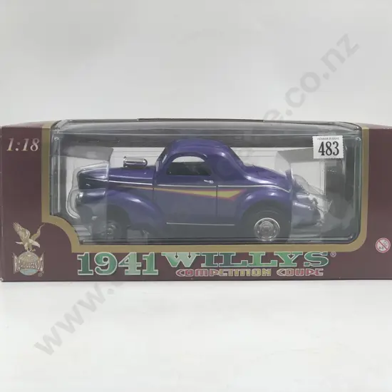 Road Legends Boxed 1:18 1941 Willys Competition Coupe