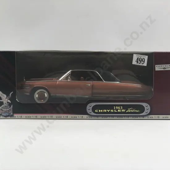 Road Signature Boxed 1:18 1963 Chrysler Turbine