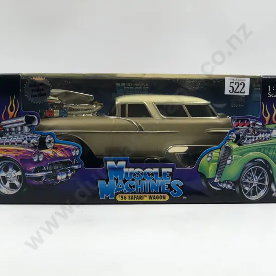 Muscle Machines Boxed 1:18 1956 Safari Wagon