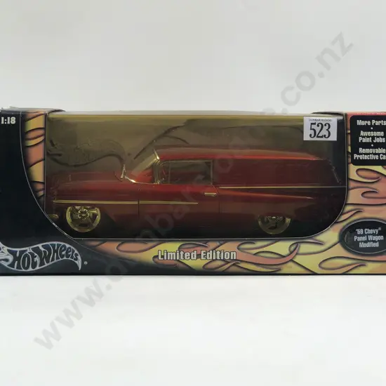 Hot Wheels Boxed 1:18 '59 Chevy Panel Wagon Modified