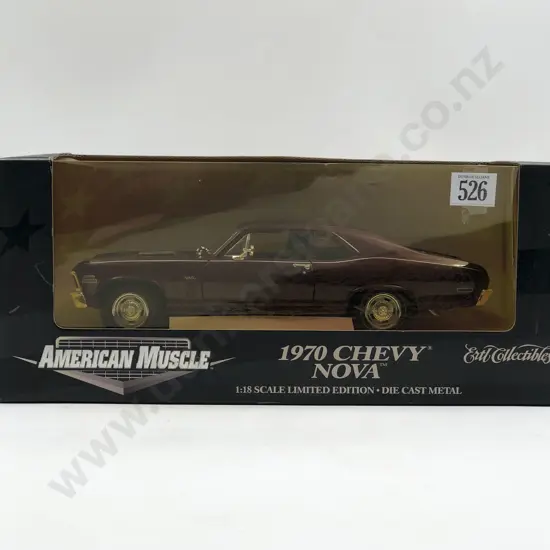 Ertl American Muscle Boxed 1:18 1970 Chevy Nova