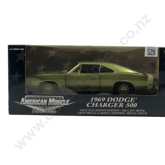 Ertl American Muscle Boxed 1:18 1969 Dodge Charger 500