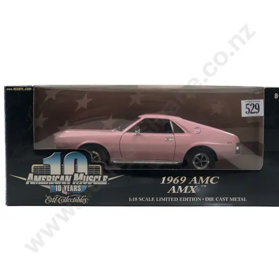 Ertl American Muscle Boxed 1:18 1969 AMC AMX