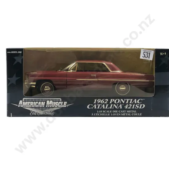 Ertl American Muscle Boxed 1:18 1962 Pontiac Catalina 421SD