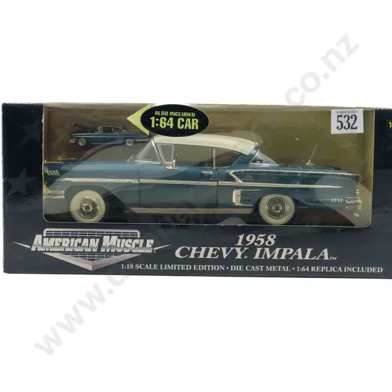 Ertl American Muscle Boxed 1:18 19658 Chevy Impala