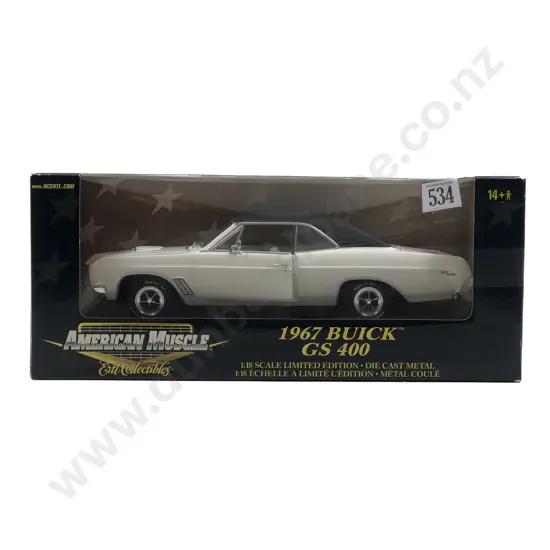 Ertl American Muscle Boxed 1:18 1967 Buick GS 400