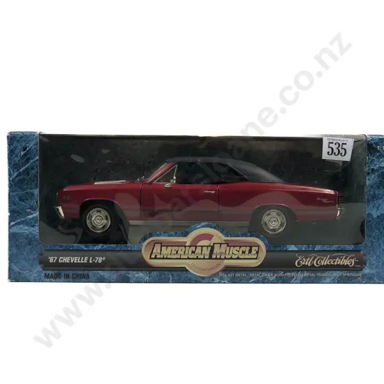 Ertl American Muscle Boxed 1:18 1967 Chevelle L-78
