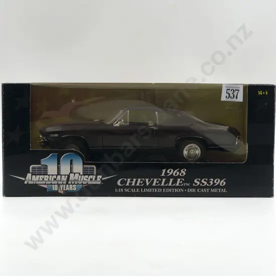 Ertl American Muscle Boxed 1:18 1968 Chevelle SS396