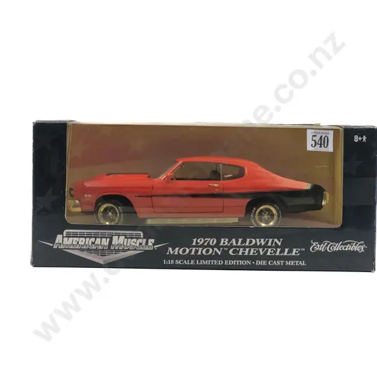 Ertl American Muscle Boxed 1:18 1970 Baldwin Motion Chevelle