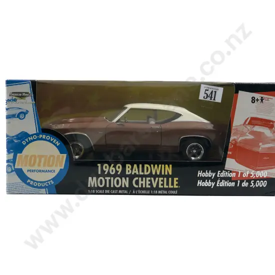 Ertl American Muscle Boxed 1:18 1969 Baldwin Motion Chevelle