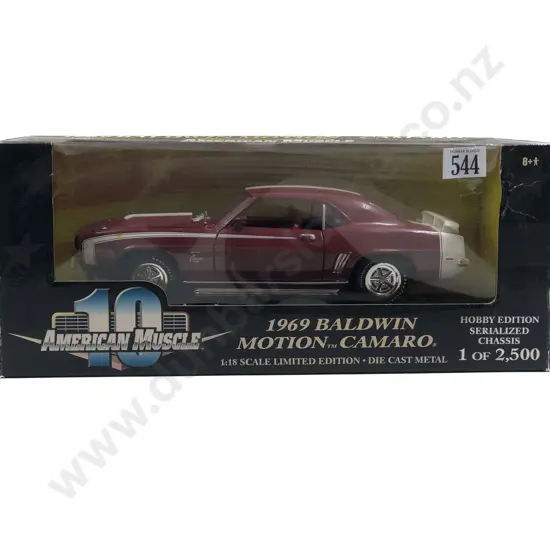 Ertl American Muscle Boxed 1:18 1969 Baldwin Motion Camaro